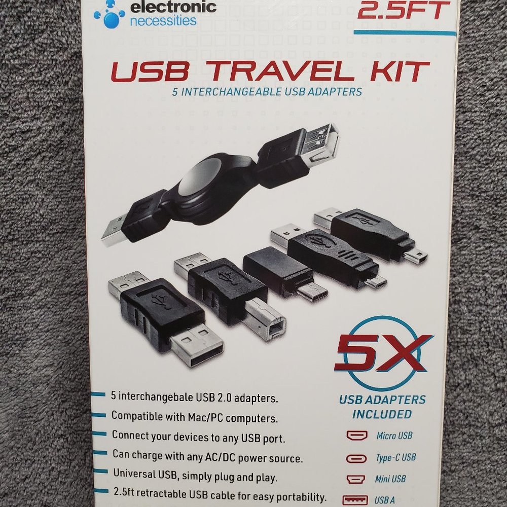 USB Travel Kit - Picture 2 of 3